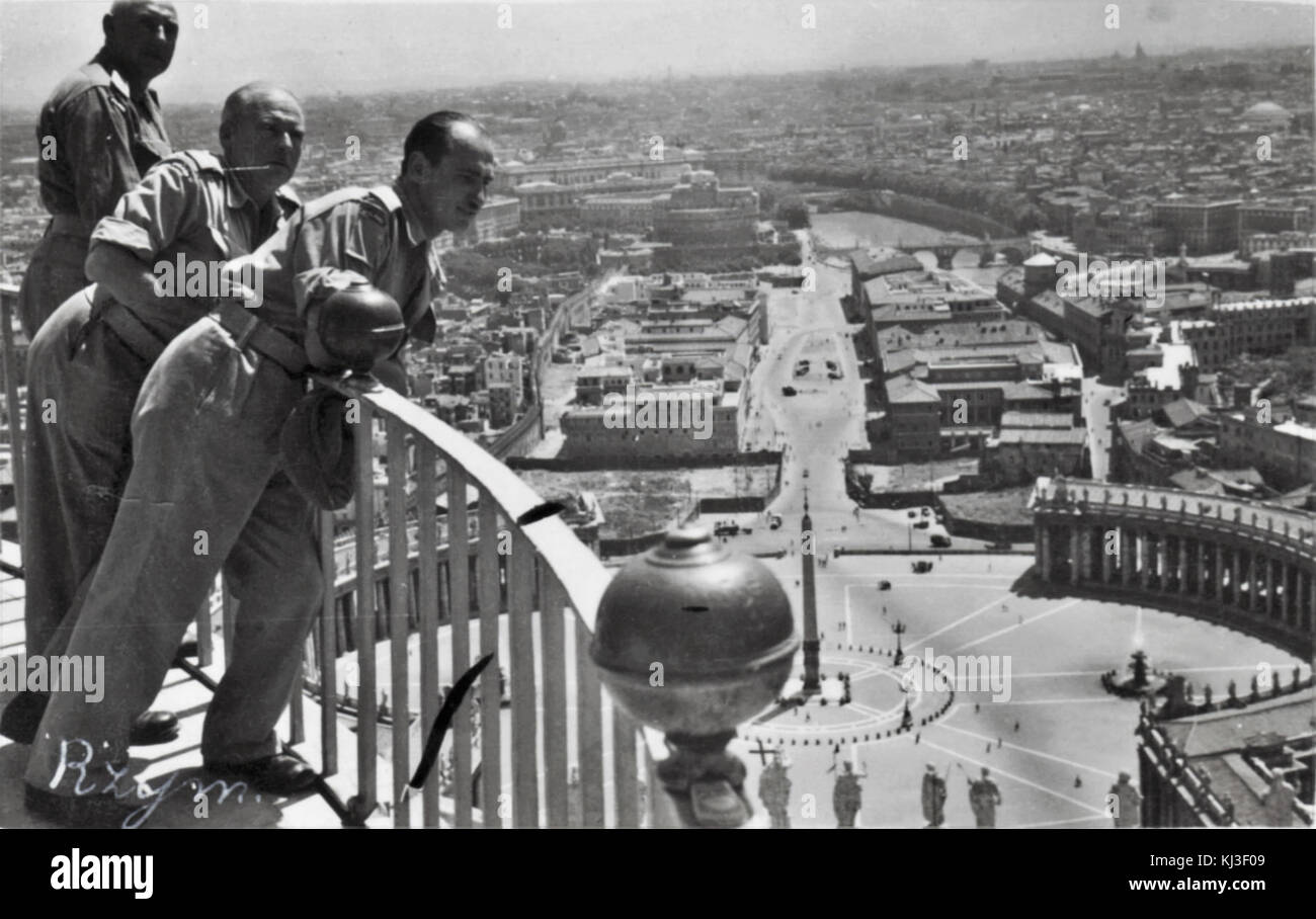 2 corps polonais (79) - 1946-04-27 - Rome Banque D'Images