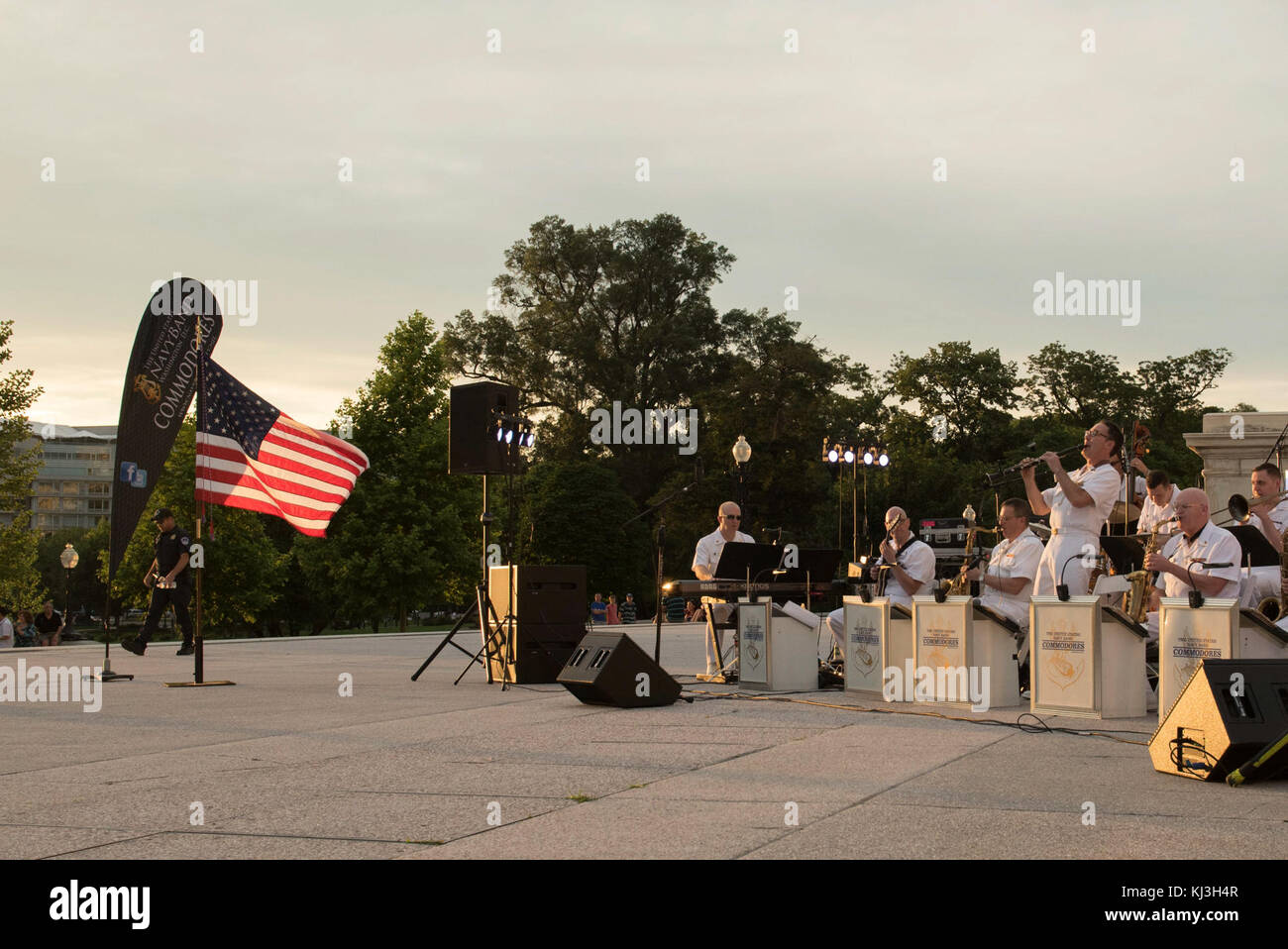 Les concerts d'été au Capitole avec les commodores (26914772623) Banque D'Images