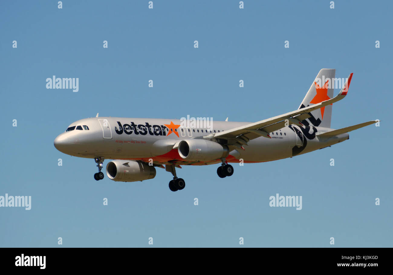 VH-VFQ Jetstar Airways Airbus A320-232(WL) (32171644361) Banque D'Images