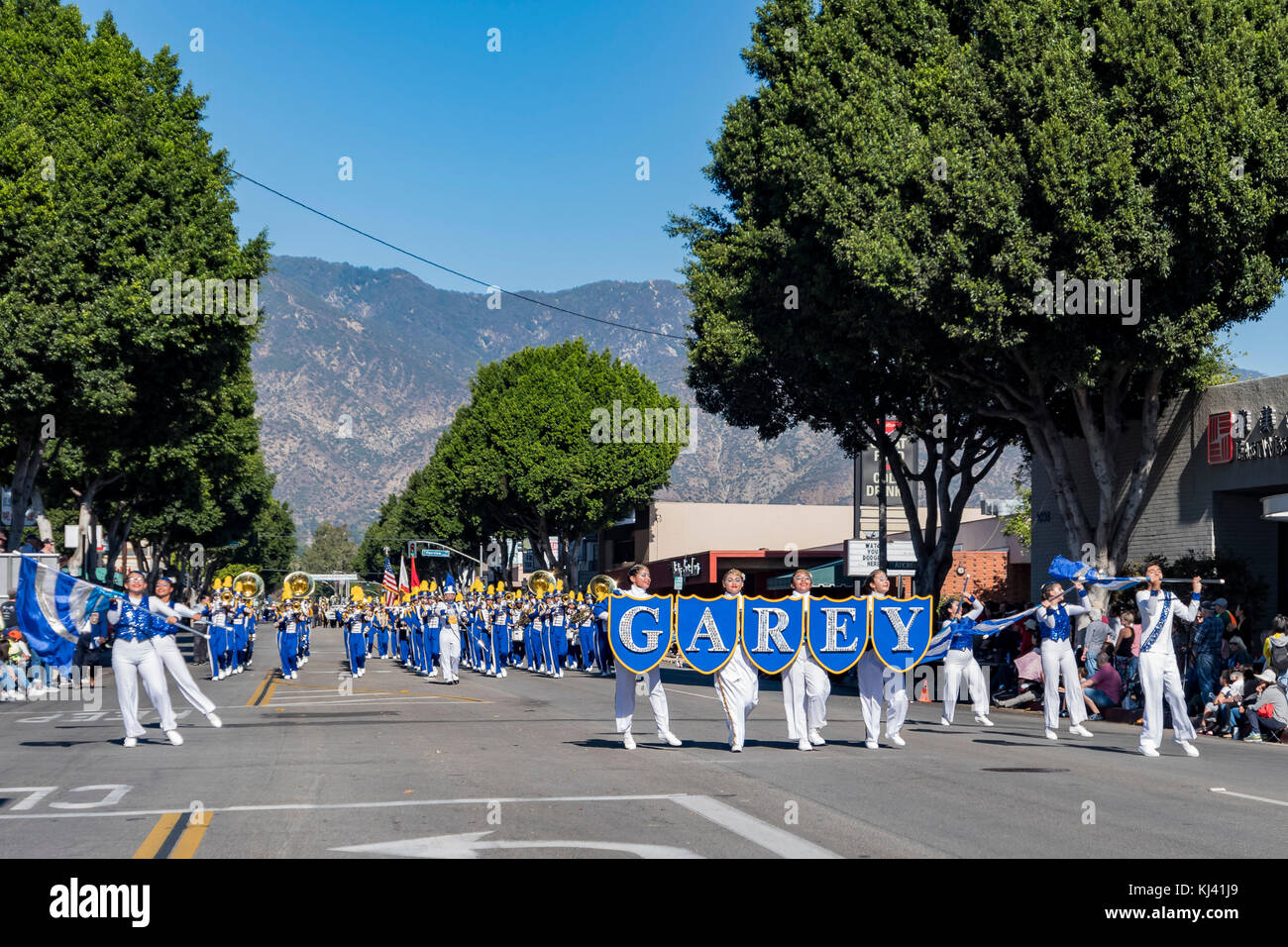 Arcadia, nov 19 : le célèbre festival arcadia de parade bandes le Nov 19, 2017 à l'Arcadia, Los Angeles County, Californie, États-Unis Banque D'Images