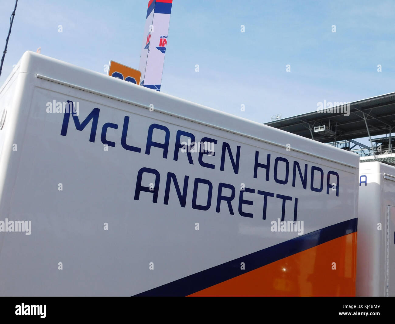 McLaren-Honda Andretti 2017 Indianapolis 500 Banque D'Images