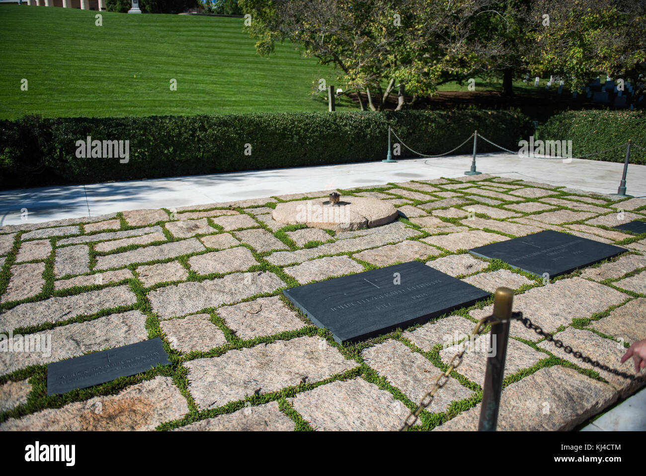 Le président John F Kennedy tombe au cimetière national d'Arlington (37205072834) Banque D'Images