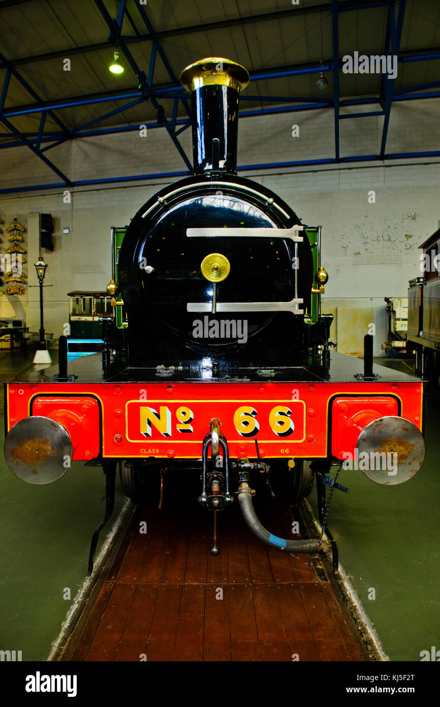Le National Railway Museum, York, Yorkshire,divers,chambre des locomotives à vapeur,top site dans york,doit faire, Banque D'Images