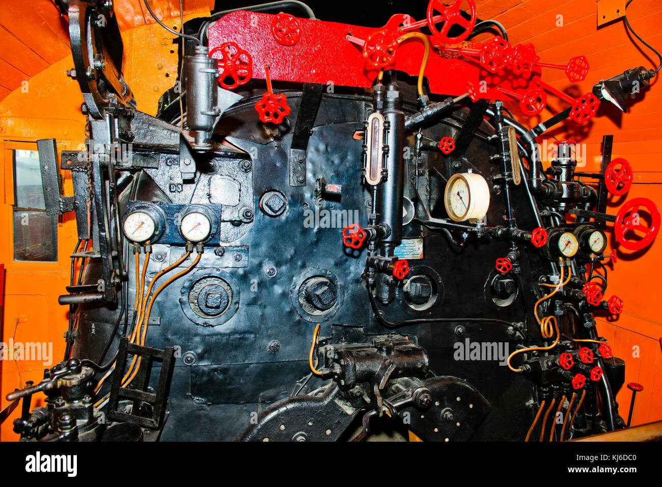 Le National Railway Museum, York, Yorkshire,divers,chambre des locomotives à vapeur,top site dans york,doit faire, Banque D'Images