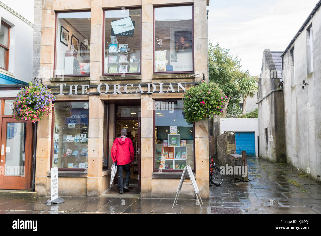 The Orcadia Bookshop, Kirkwall, Orkney Mainland, Écosse, Royaume-Uni Banque D'Images