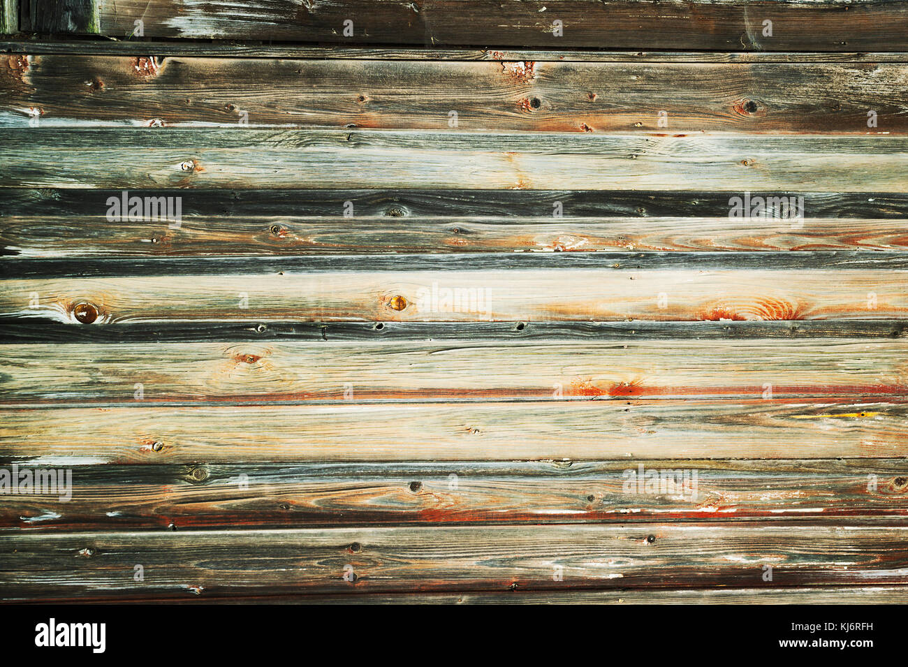 Planches en bois motif texture de fond. old grunge mur de la maison. Banque D'Images