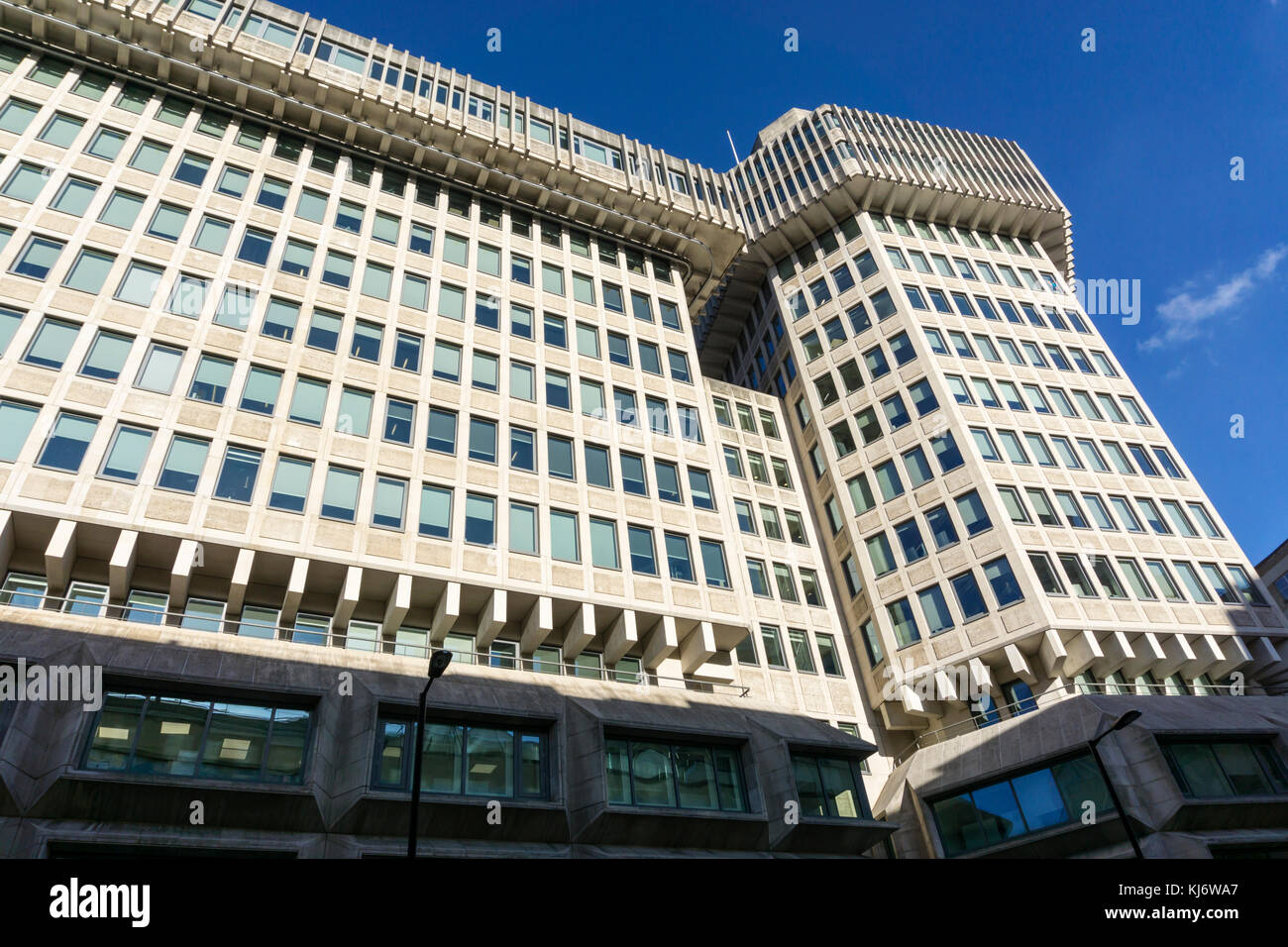 Ministère de la justice au 102 de la petite France à Londres a été le home office. Le bâtiment a été conçu par sir Basil Spence et achevé en 1976. Banque D'Images