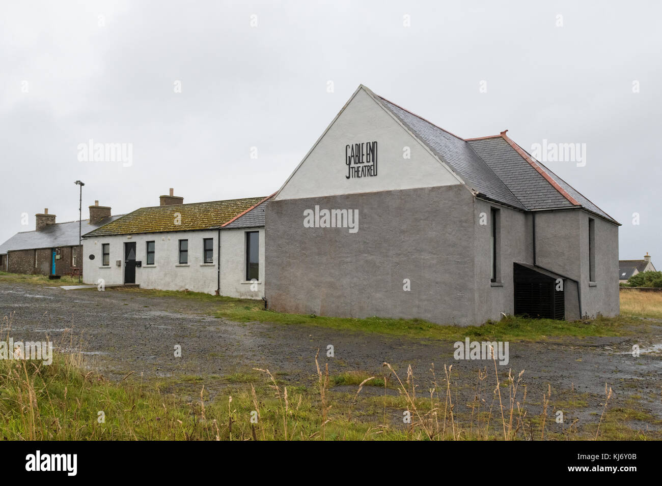 Théâtre communautaire pignon End, North Walls, Hoy, Orkney, écosse,ROYAUME-UNI Banque D'Images