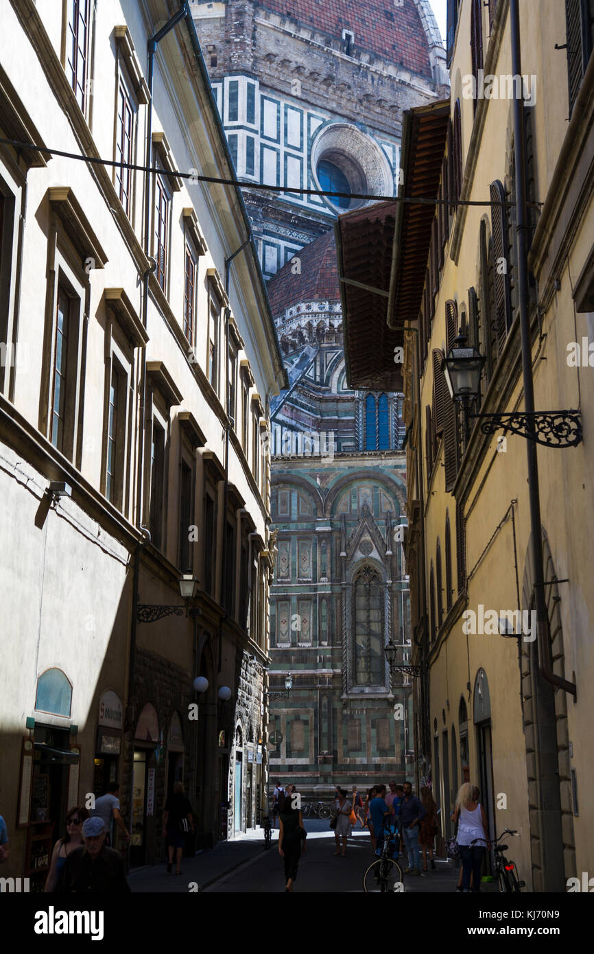 La cathédrale Duomo Florence Banque D'Images