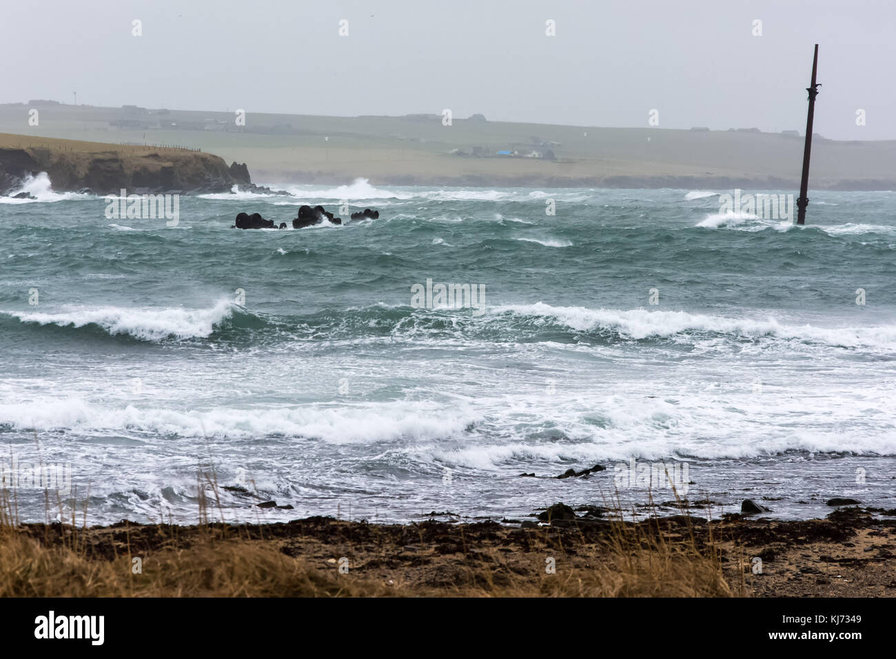 Chaussée CHURCHILL, Orkney, scotaldn, Royaume-Uni Banque D'Images