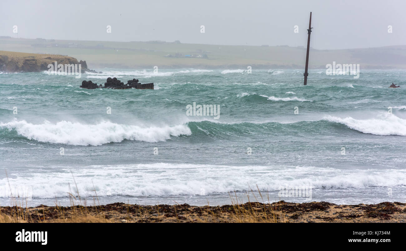 Chaussée CHURCHILL, Orkney, Scotland, united kingdom Banque D'Images