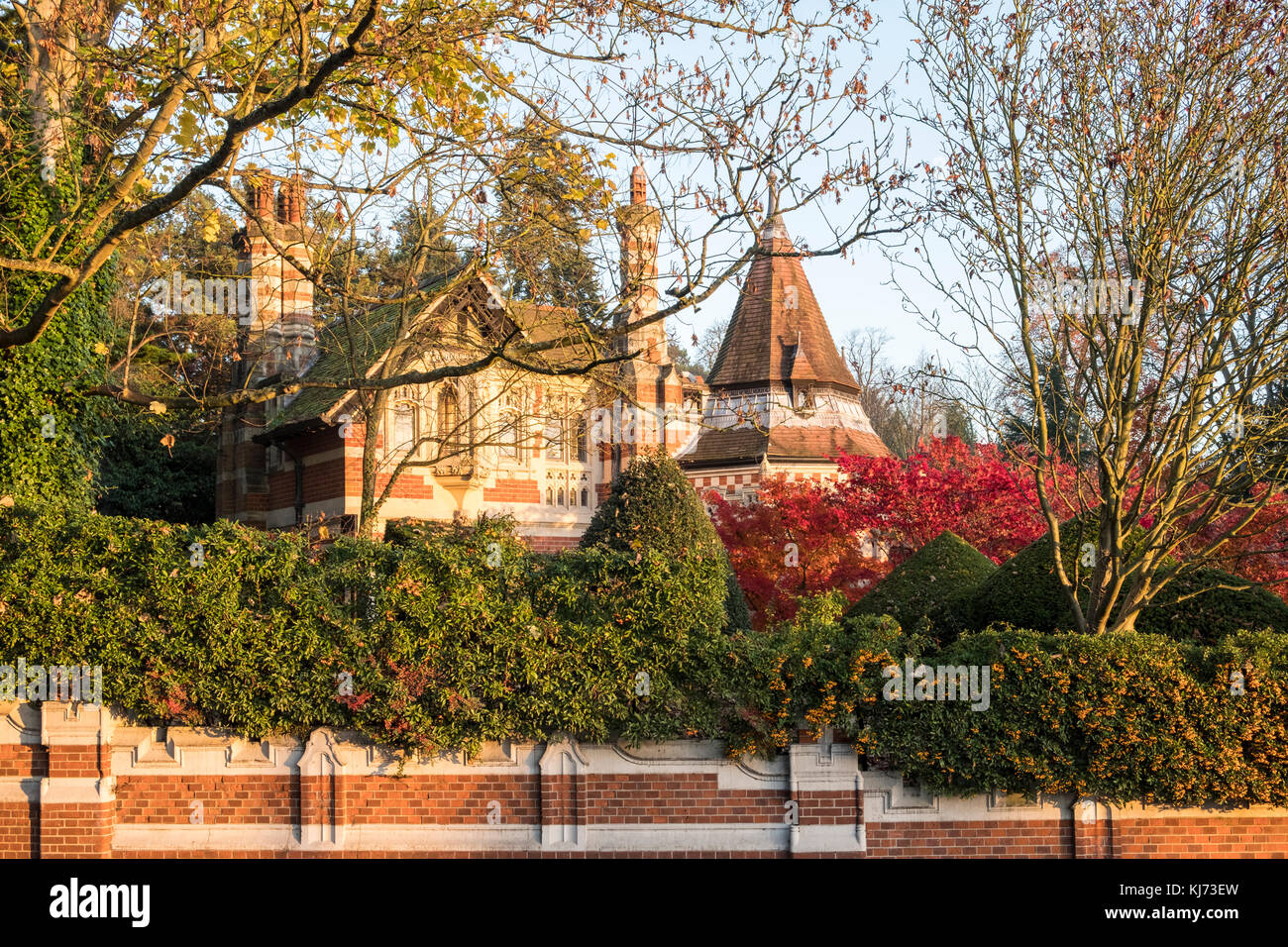 Friar Park, ancienne maison de Beatle, George Harrsion. Henley-on-Thames, Oxfordshire, England, GB, UK Banque D'Images