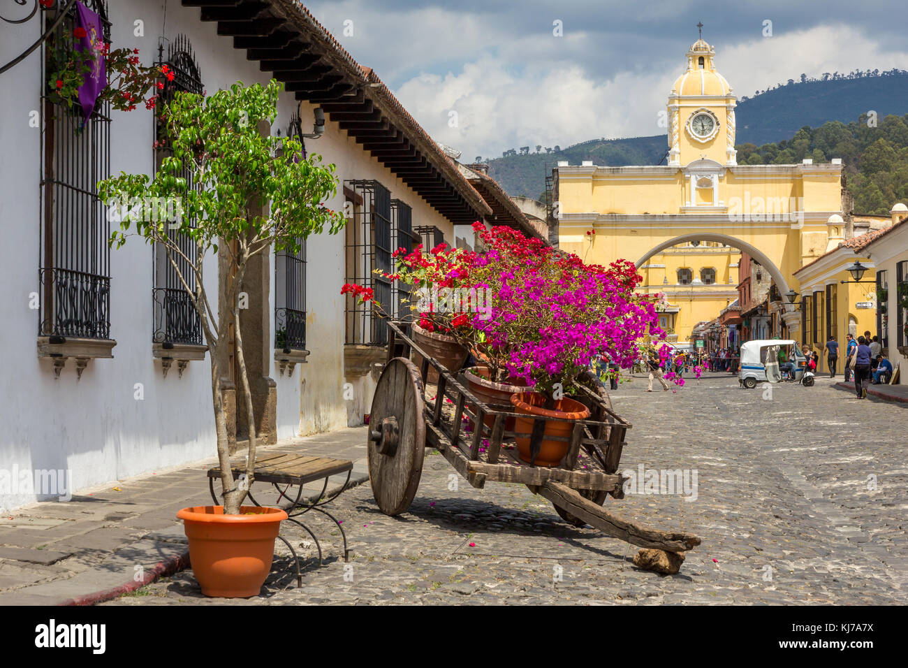 Arc de Santa Catalina | Antigua | Guatemala Banque D'Images