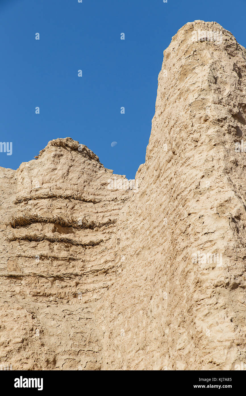 Miran ruines, Chine Banque D'Images