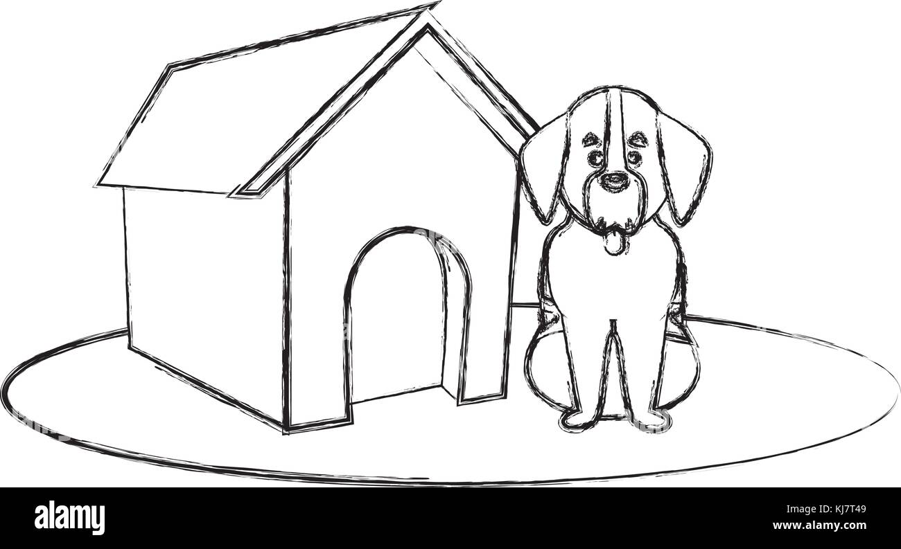 Niche A Chien Banque D Images Noir Et Blanc Alamy Niche A Chien Banque D Images Noir Et Blanc Alamy