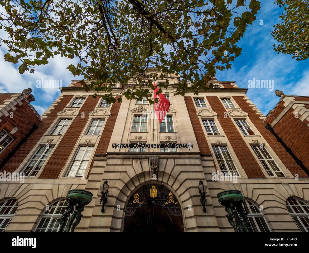 Académie Royale de Musique, Marylebone Road, Marylebone, London NW1 5HT Banque D'Images