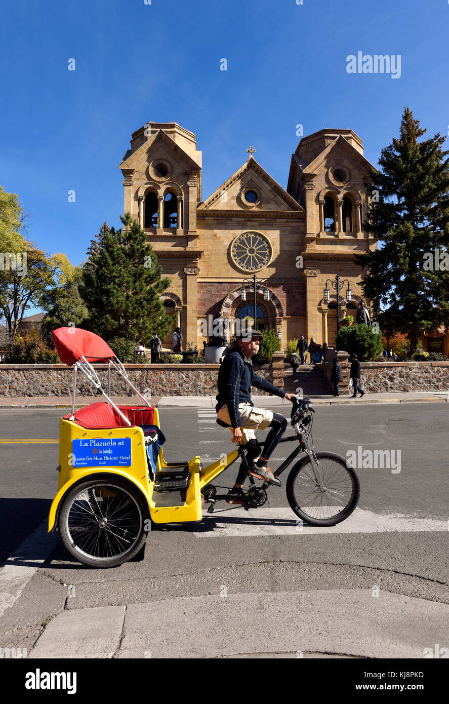 La Basilique Cathédrale de Saint François d'assise Banque D'Images