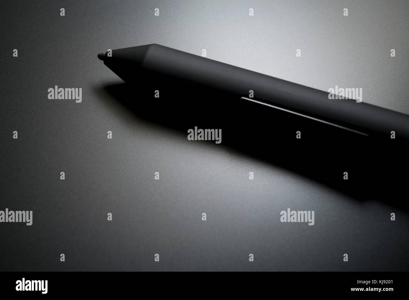 Tablette graphique avec stylet Banque D'Images