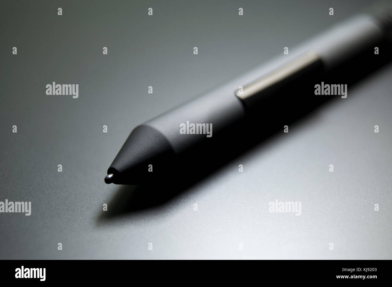 Tablette graphique avec stylet Banque D'Images