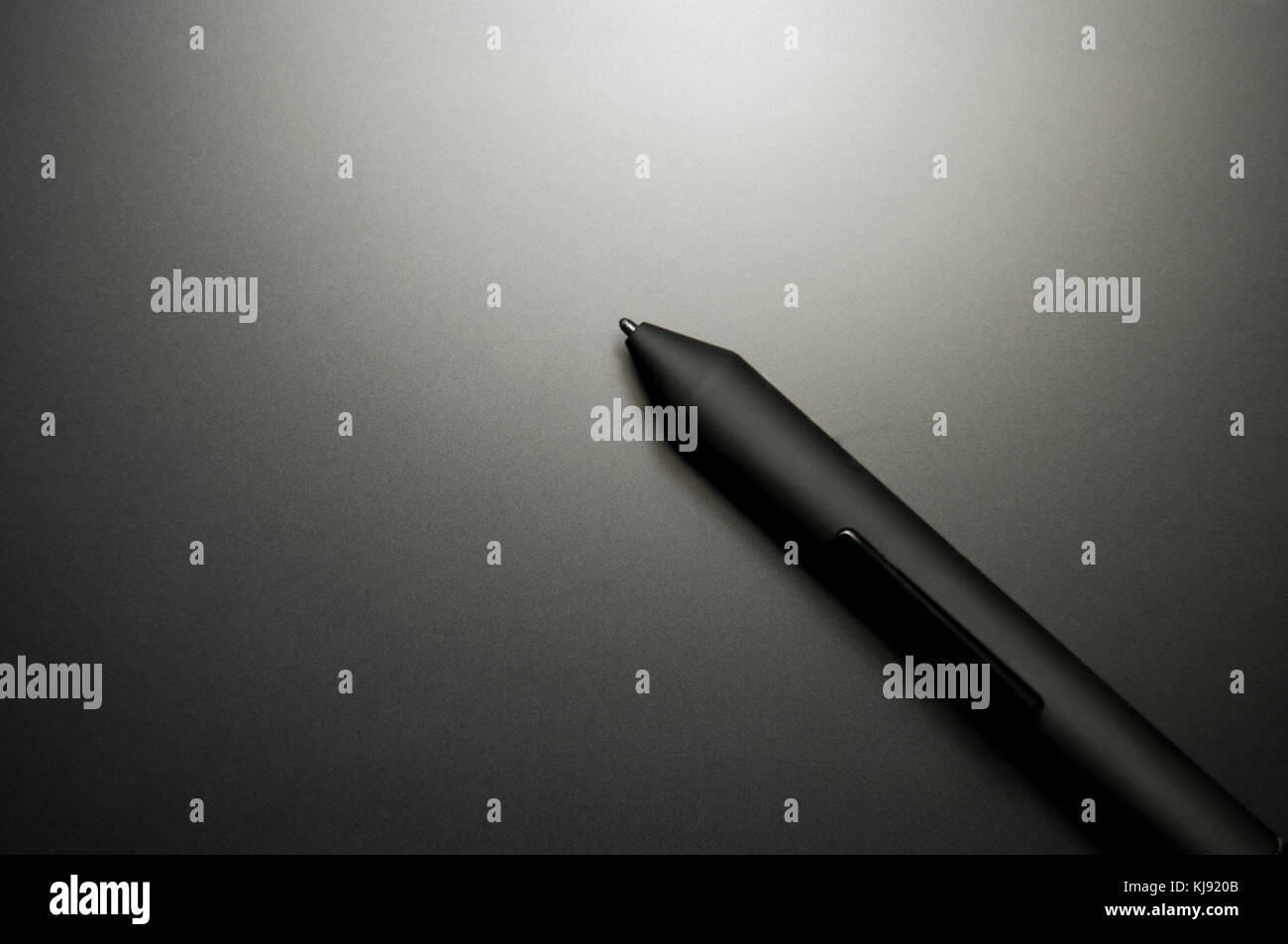 Tablette graphique avec stylet Banque D'Images