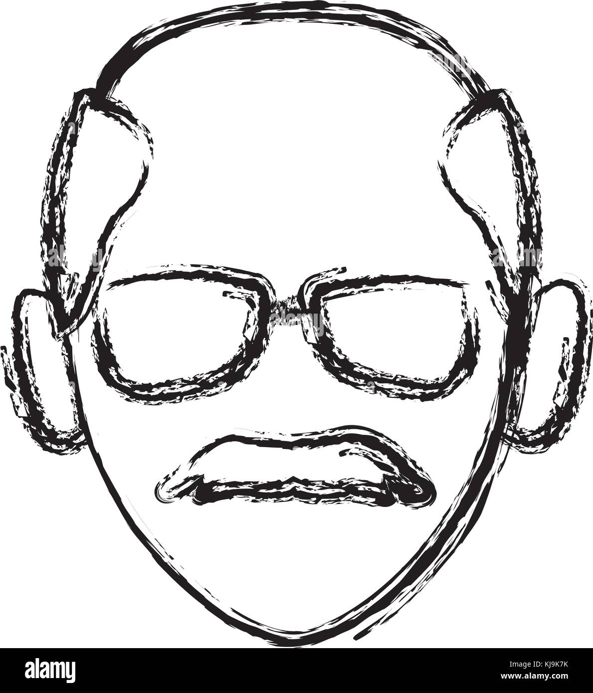 Man with sunglasses Illustration de Vecteur