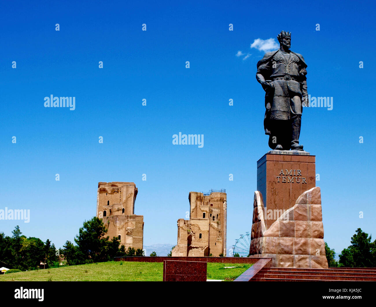 Ak saray palace - shakhrisabz en Ouzbékistan Banque D'Images