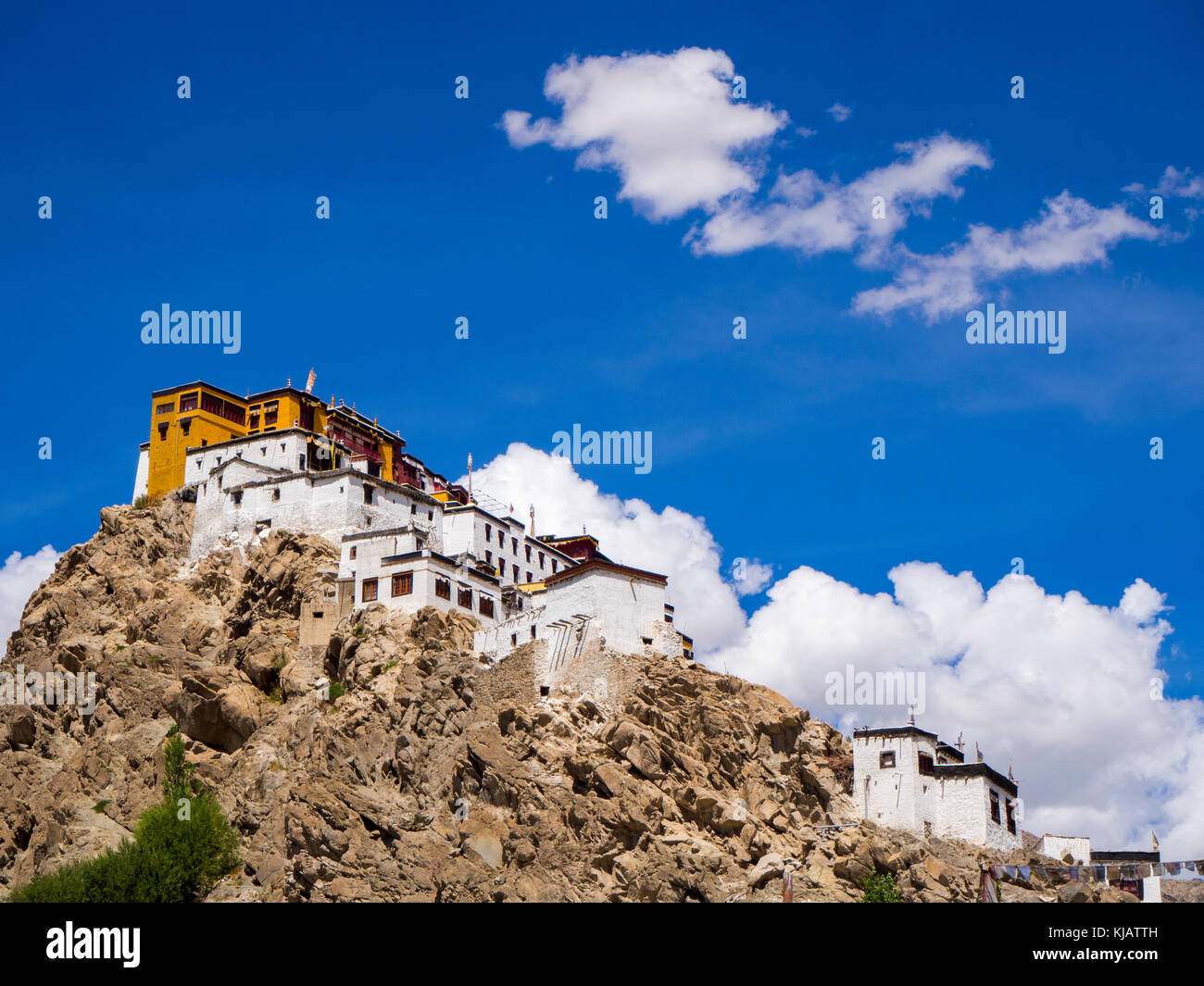 Monastère bouddhiste au Ladakh Inde Banque D'Images