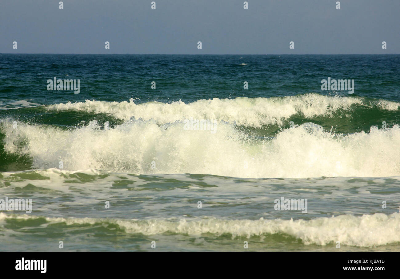 Gfp Floride Daytona Beach Ocean Waves Banque D'Images