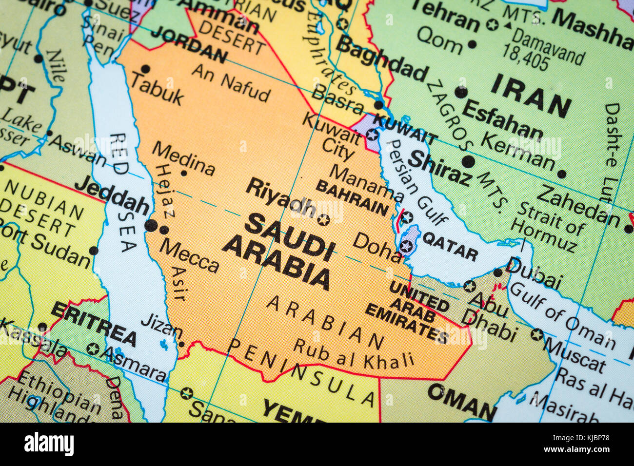 Close Up Map Saudi Arabia In Photos Close Up Map Saudi