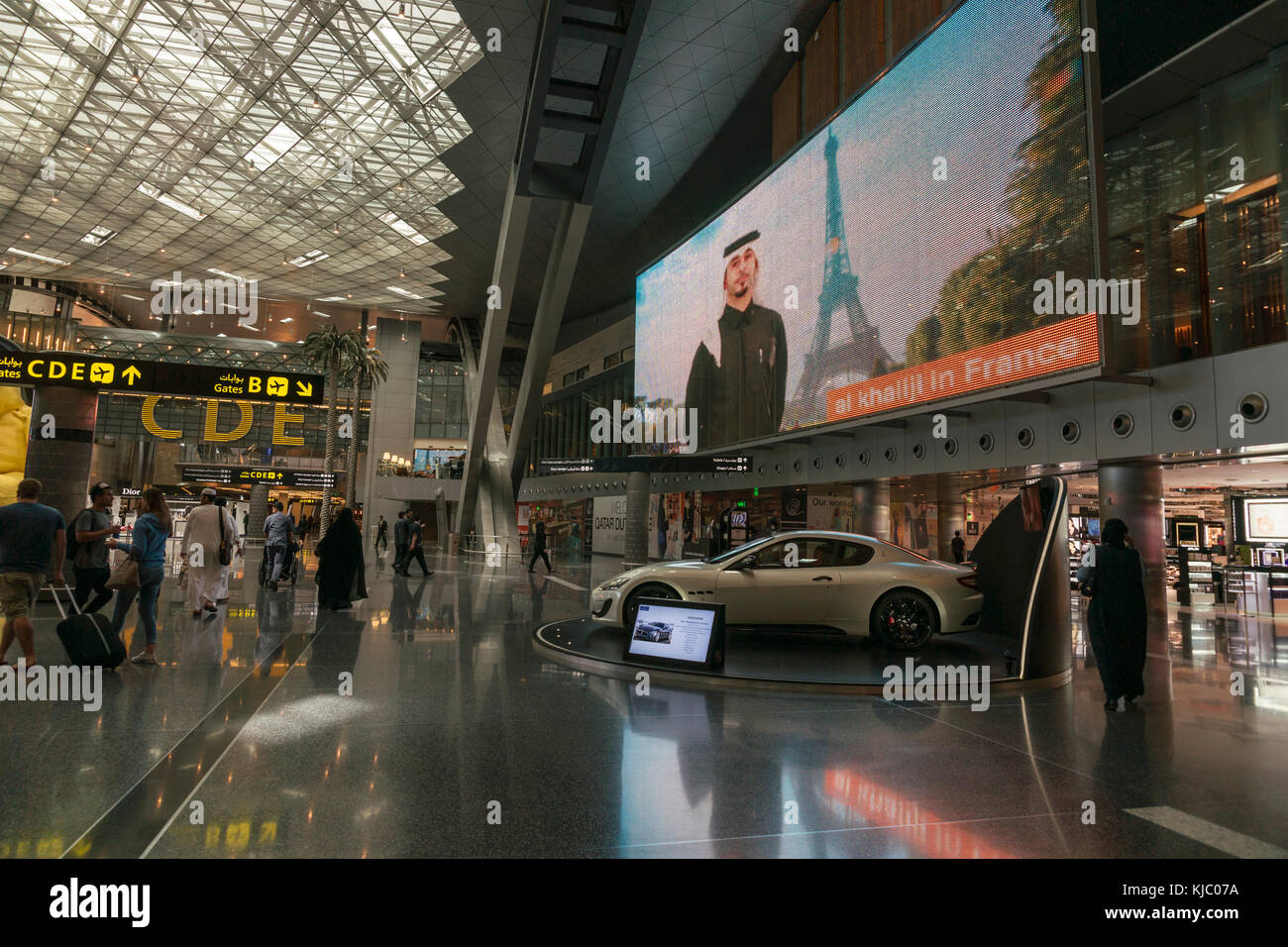 Aéroport de Doha Banque D'Images