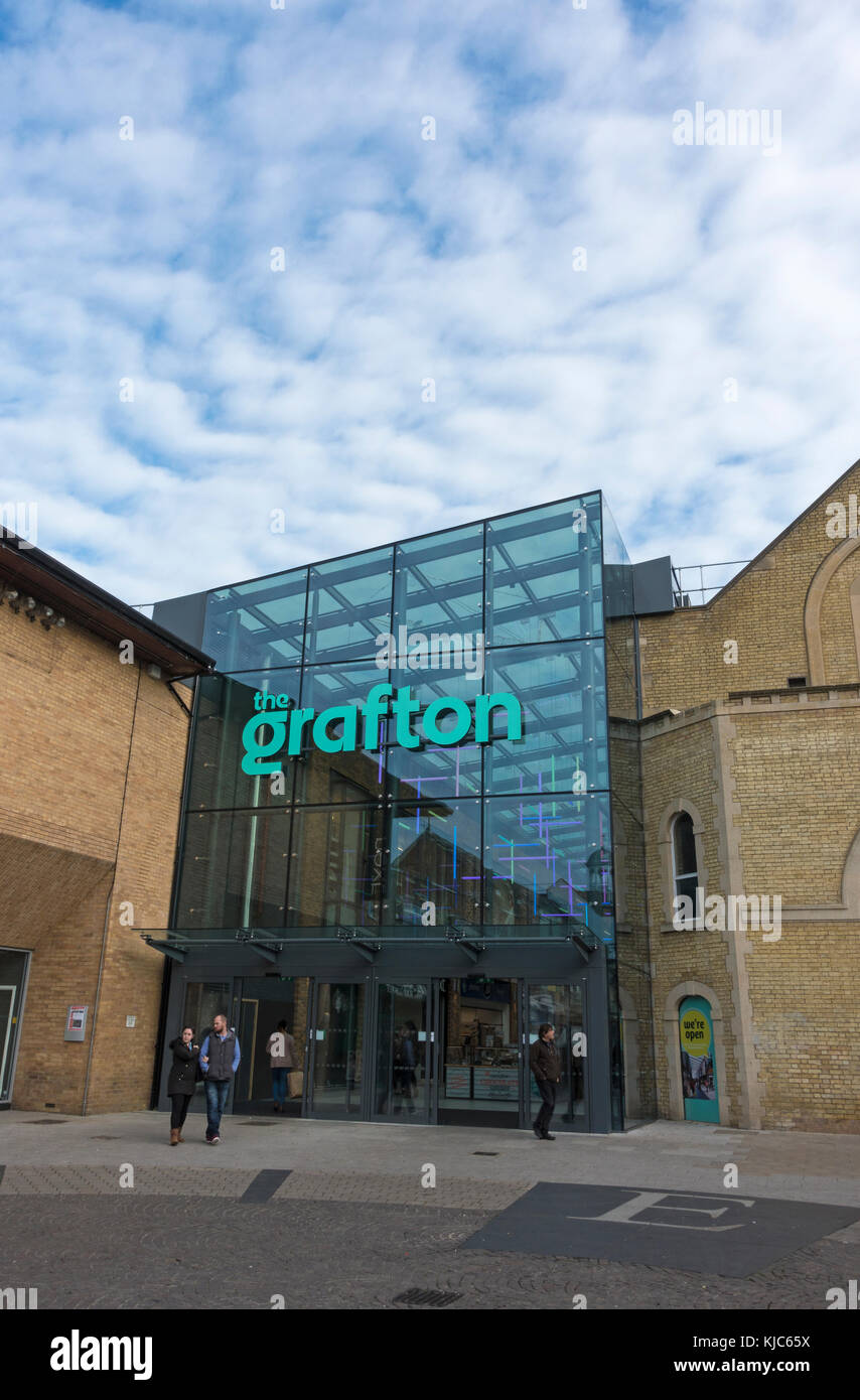 Nouvelle entrée de la Grafton Street Cambridge Centre d Fitsroy Banque D'Images