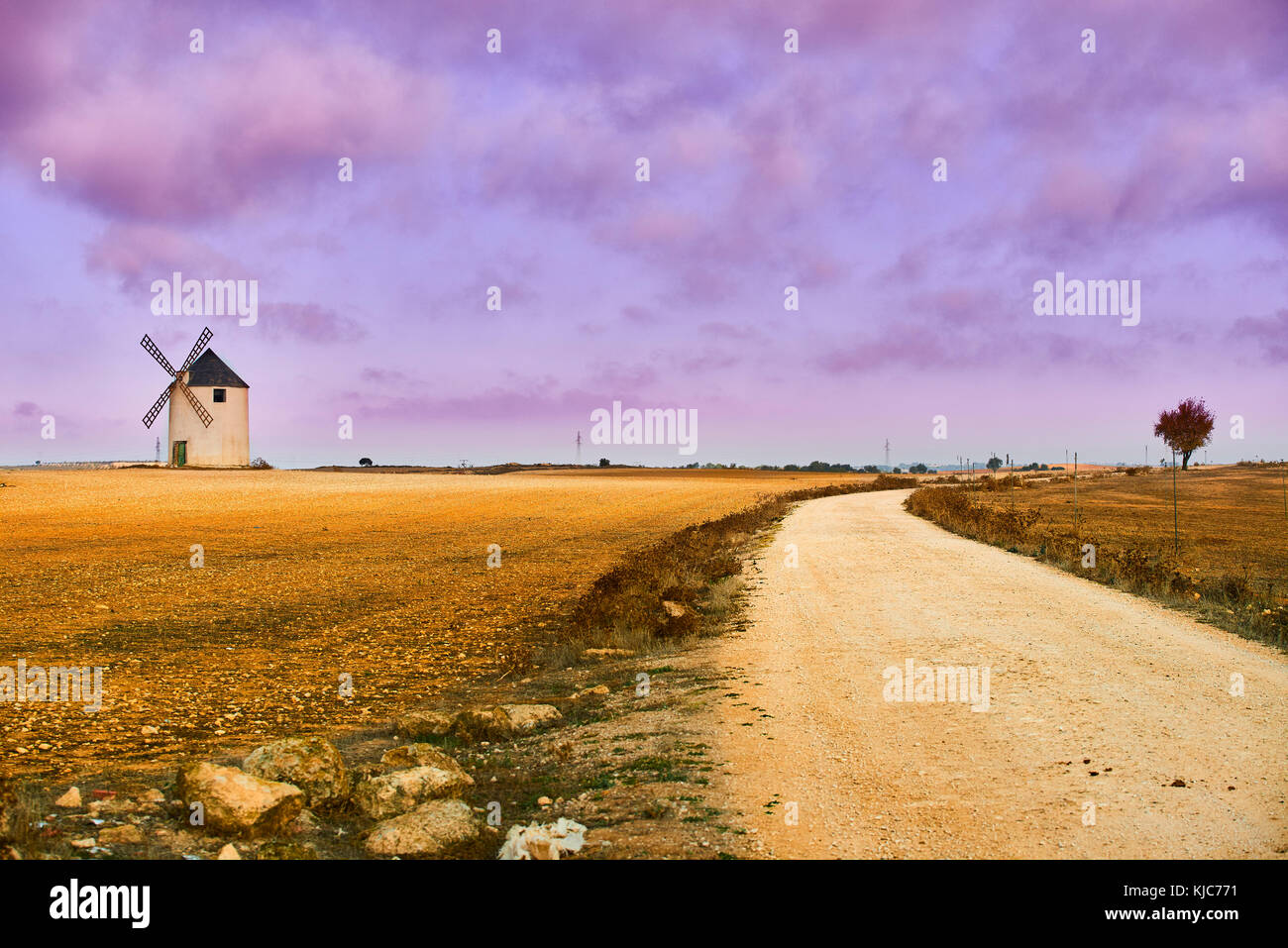 Moulin, Albacete, Castilla la Mancha, Espagne, Europe Banque D'Images