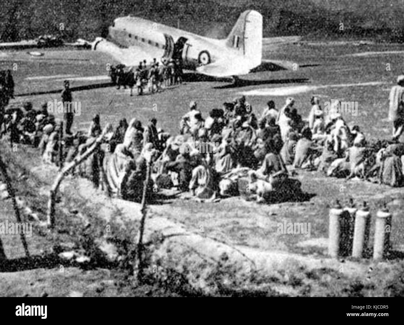 Dakota en 1947 de Poonch Banque D'Images