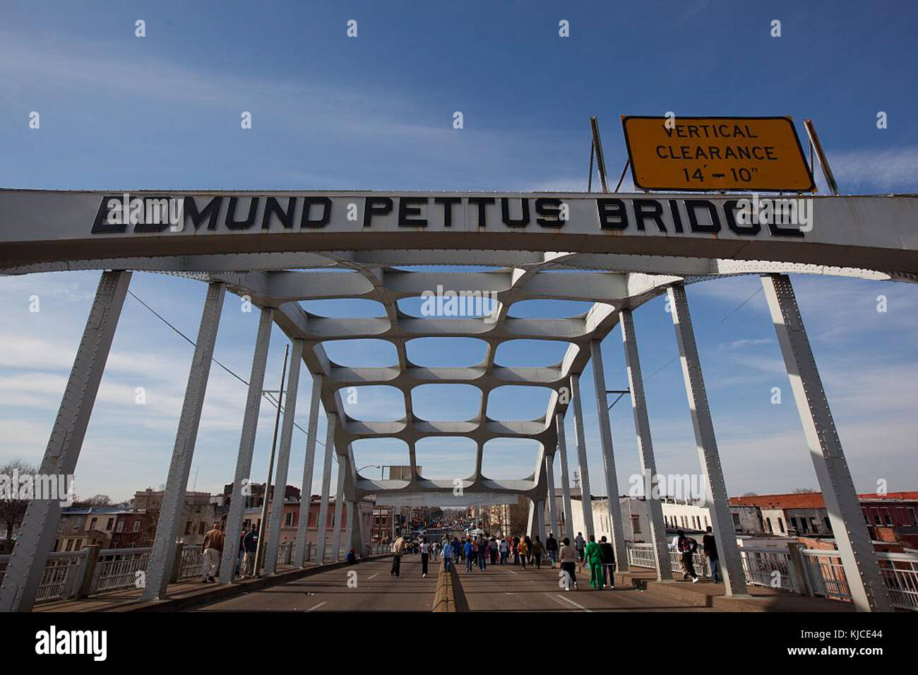 Edmund Pettus Bridge 02 Banque D'Images