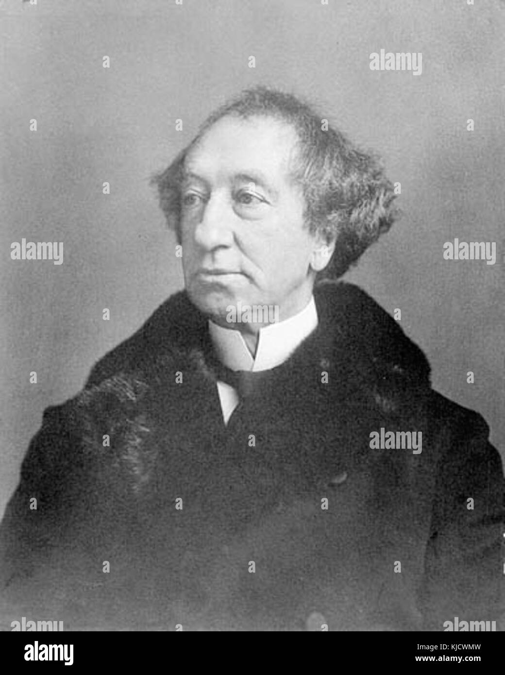 Sir John Alexander Macdonald Nov 1833 Topley portrait Banque D'Images