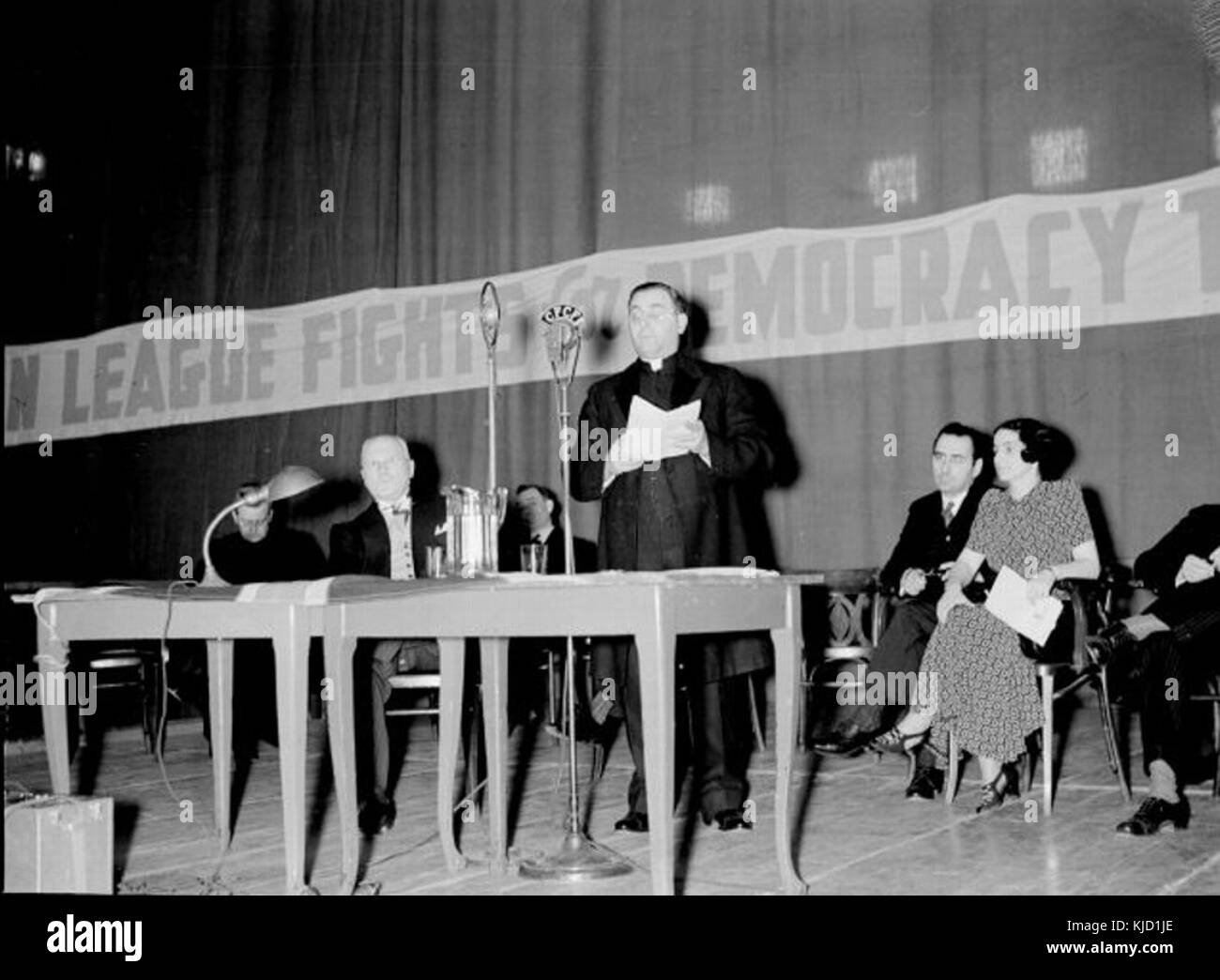 Rallye Nazi Anti Banque D'Images