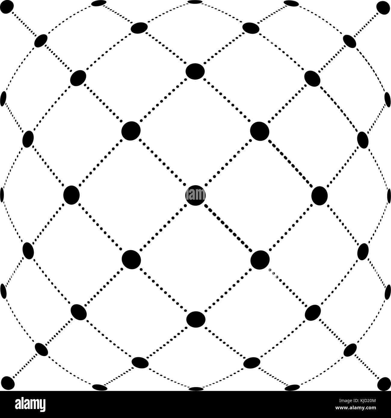 Grille de points de fond moderne vecteur conception Illustration de Vecteur