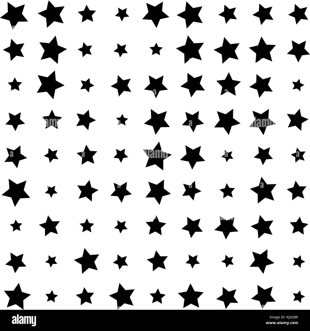 Star Line vecteur conception carrée moderne des frontières pied de page Illustration de Vecteur