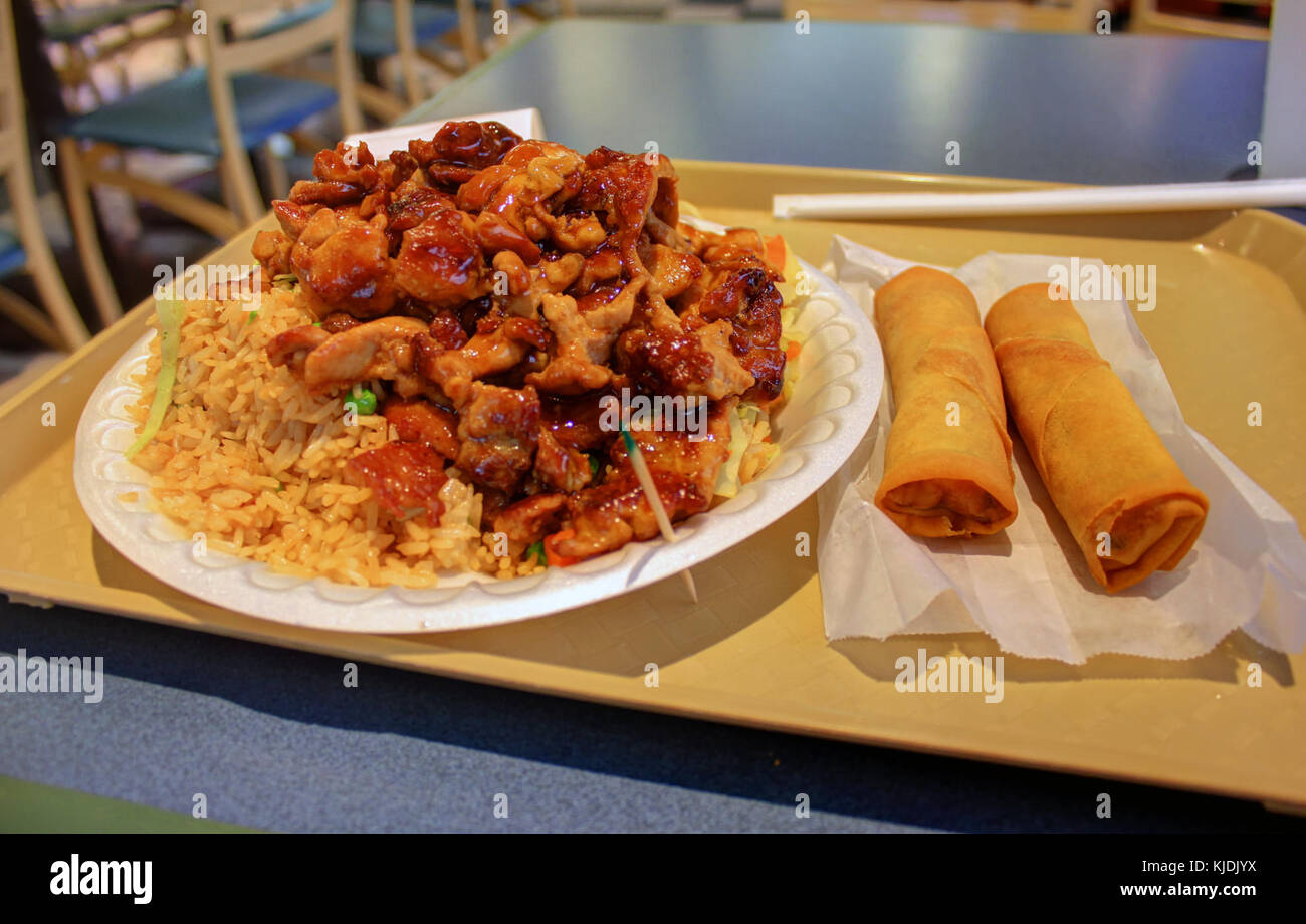 Poulet teriyaki gfp Banque D'Images