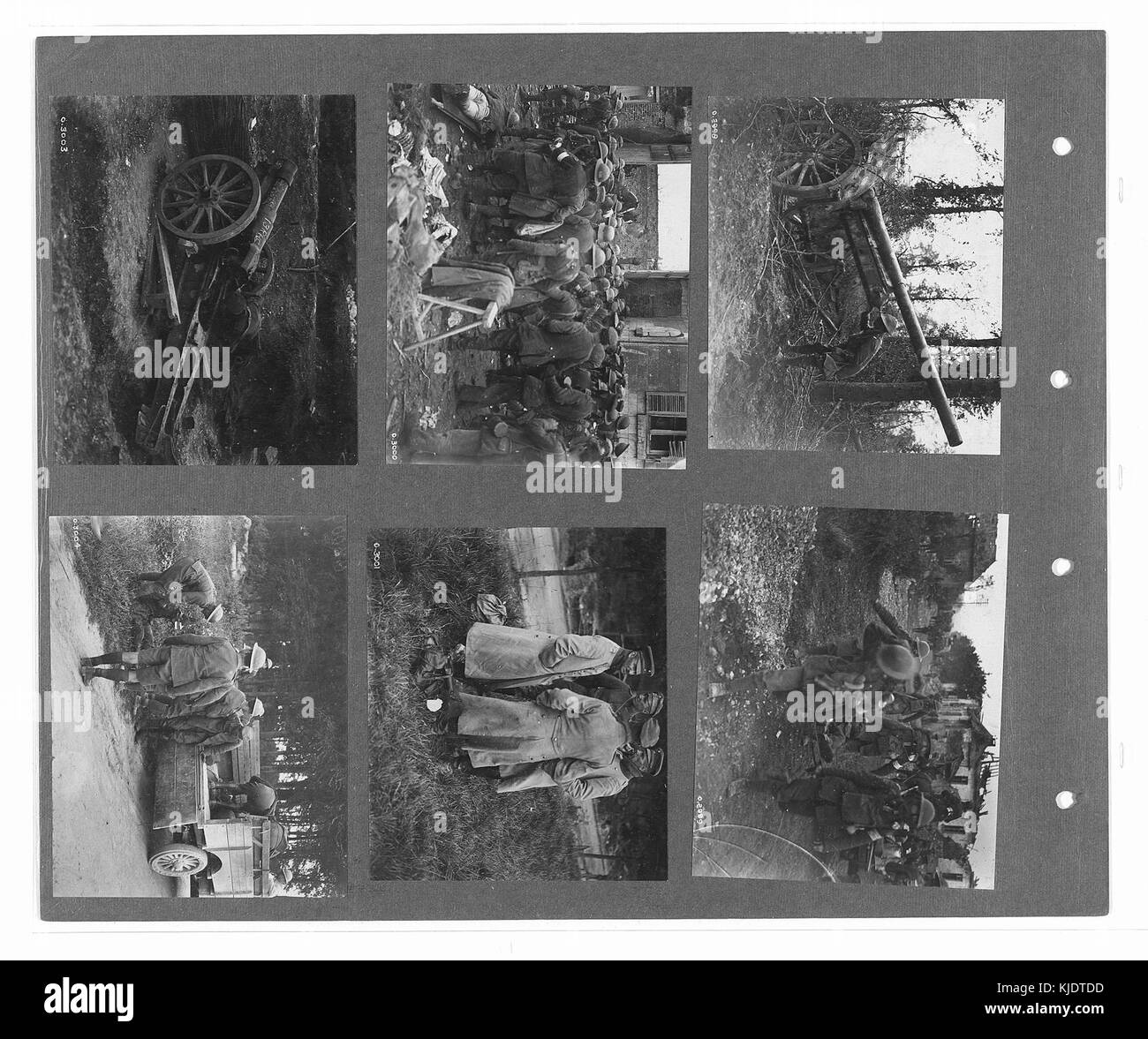 Les photographies de guerre officiel (BL l.r.233.b.57.v4 f006r) Banque D'Images