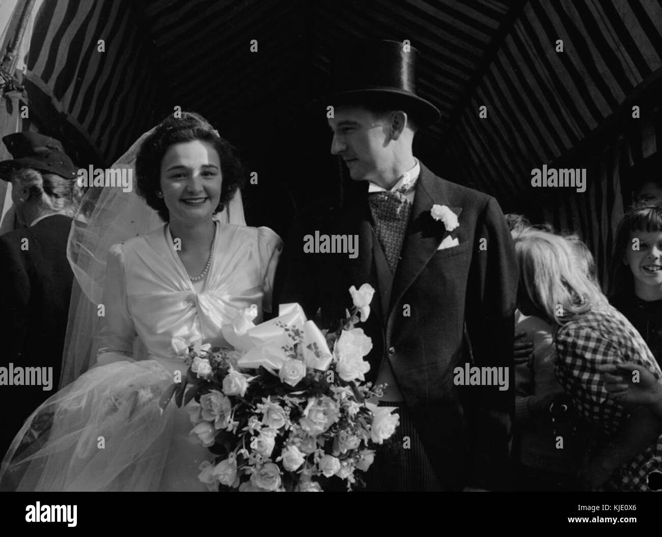 Mariage. Robertson Madgett BAnQ P48S1P12686 Banque D'Images