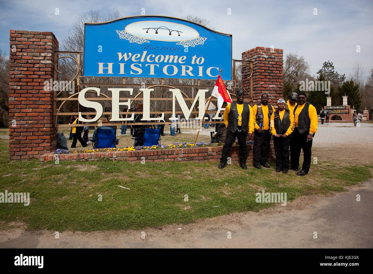 45e anniversaire de la manifestation 05937v Banque D'Images