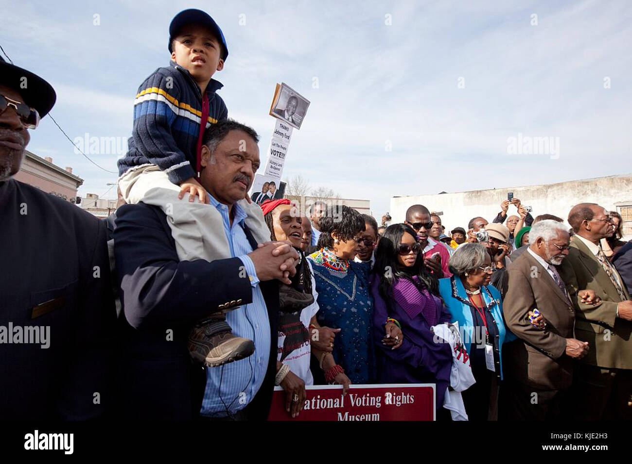 45e anniversaire de la manifestation 05941v Banque D'Images