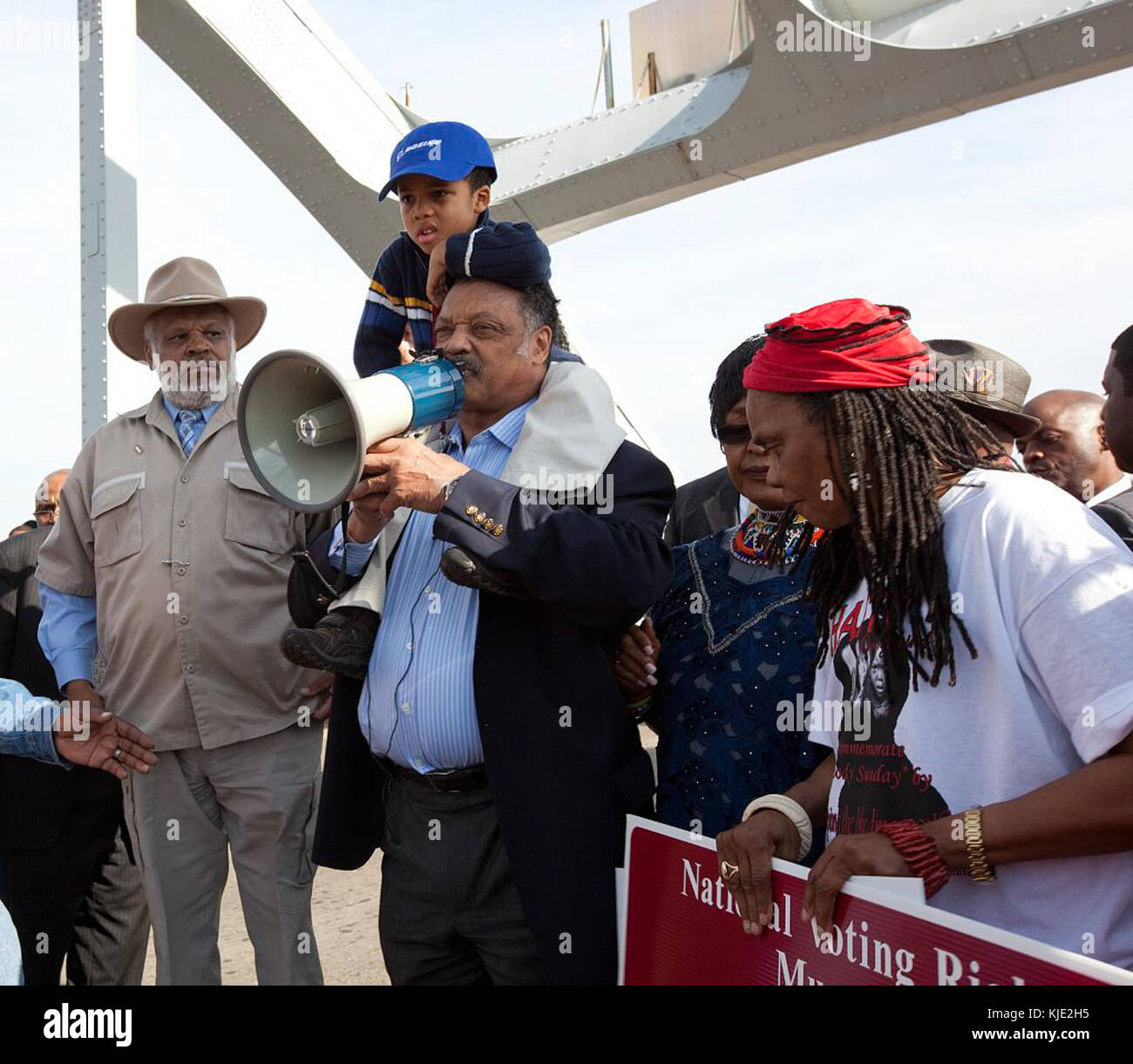 45e anniversaire de la manifestation 05943v Banque D'Images