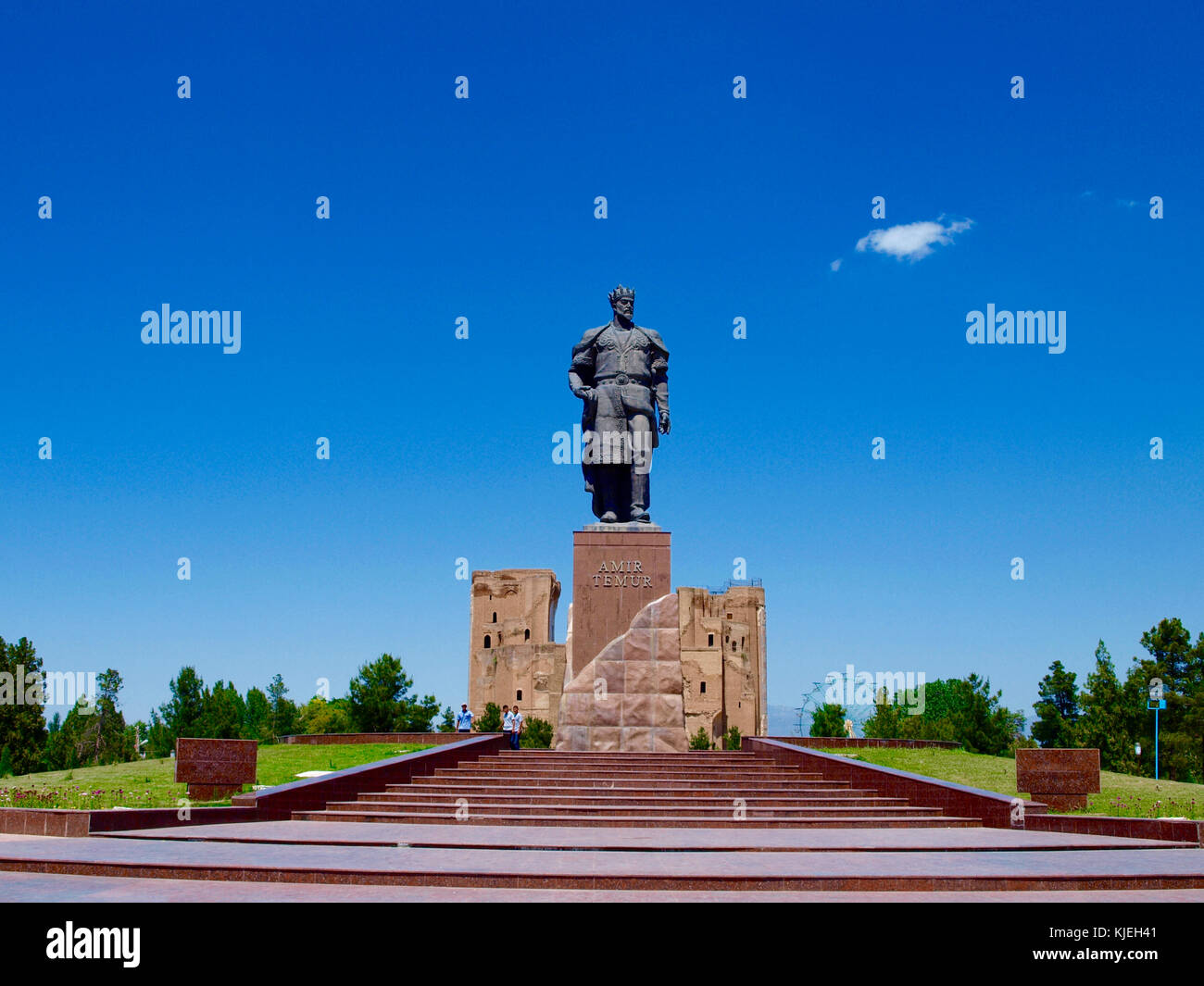 Ak Saray Palace - Shakhrisabz en Ouzbékistan Banque D'Images