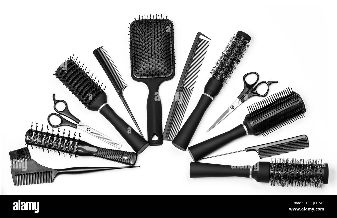 Outils coiffeur Banque de photographies et d'images à haute résolution -  Alamy