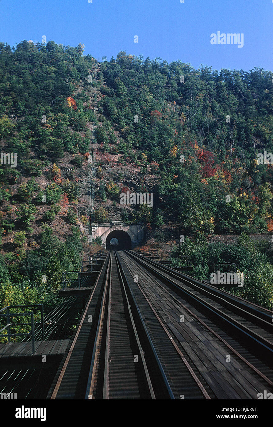 B&O RD entre Orléans et Cumberland, MD Le 4 octobre 1969 (21903364073) Banque D'Images