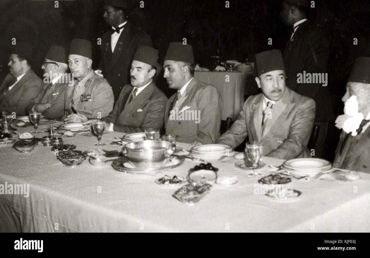 ModernEgypt, Farouk I pendant le Ramadan, le DHP13655 30 26 01 Banque D'Images