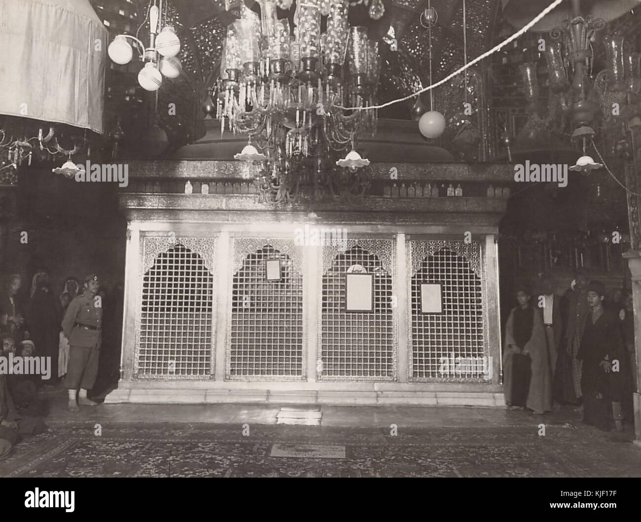 Sanctuaire de l'imam Husayn à Karbala 2 Banque D'Images