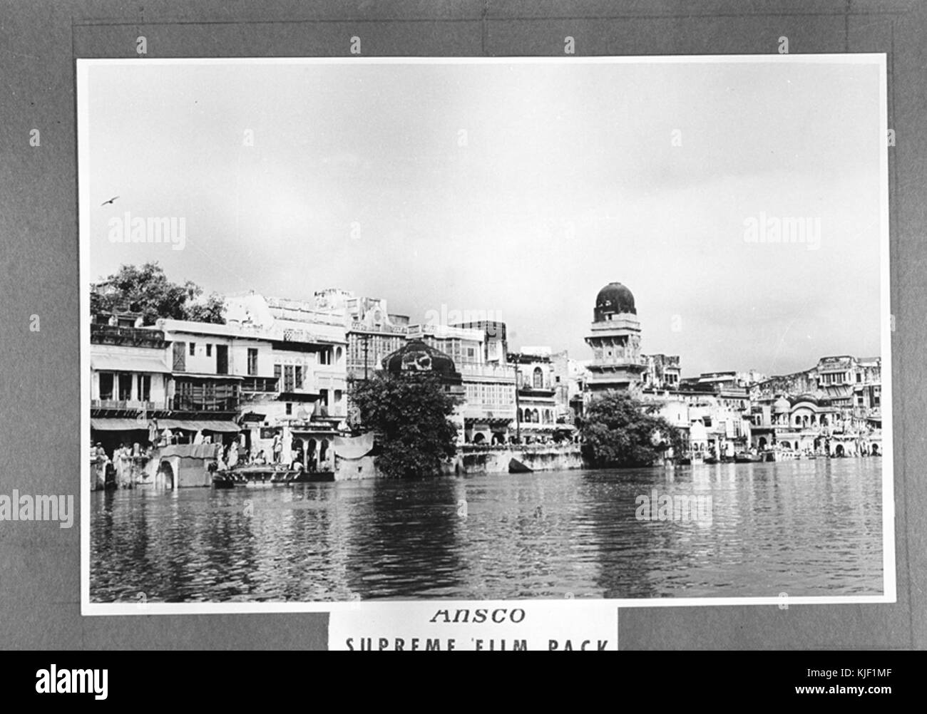 En 1949 l'Inde Mathura Yamuna Banque D'Images